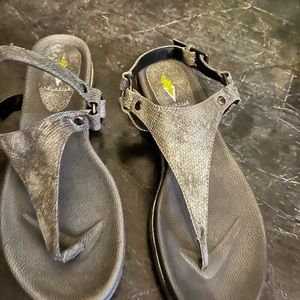 Volatile sandals- gently worn